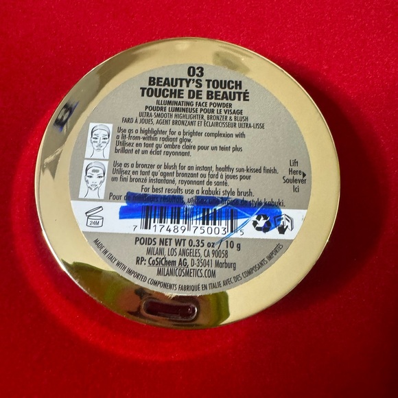 Milani Face powder Beauty Touch 03 brand new - Picture 5 of 5